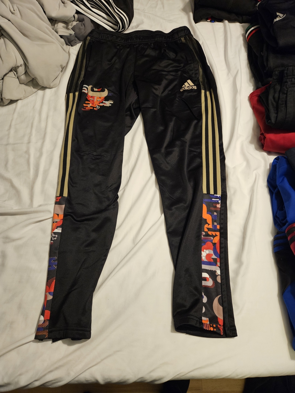 adidas Black Jogger Sweatpants Year Of The Bull